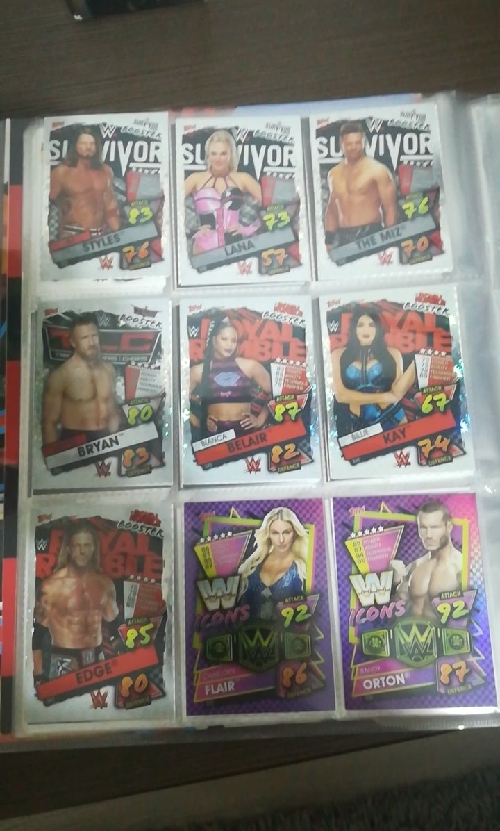 Carduri de colecție WWE