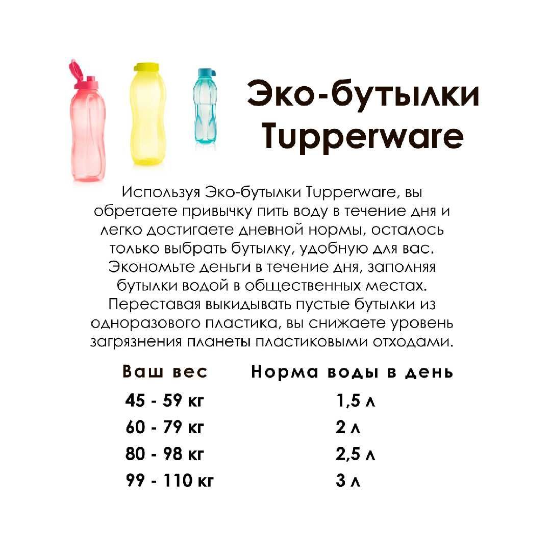 ЭКО-бутылка (310 мл) TUPPERWARE