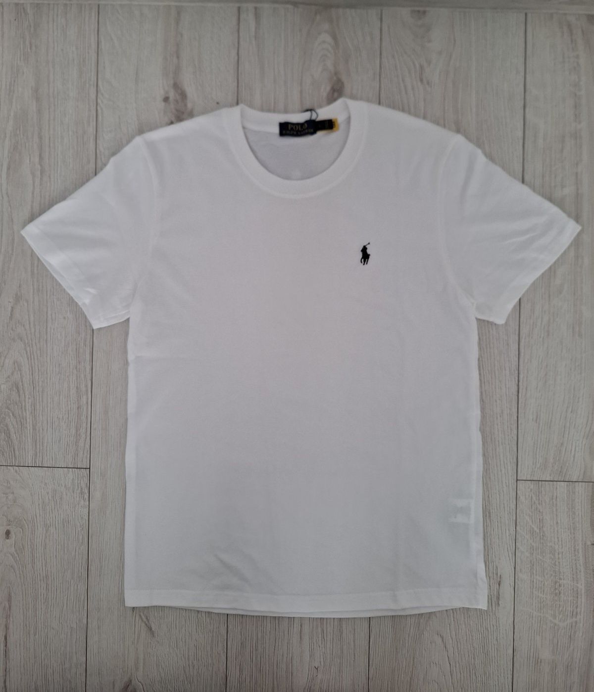 Бяла тениска Polo Ralph Lauren, М-ка