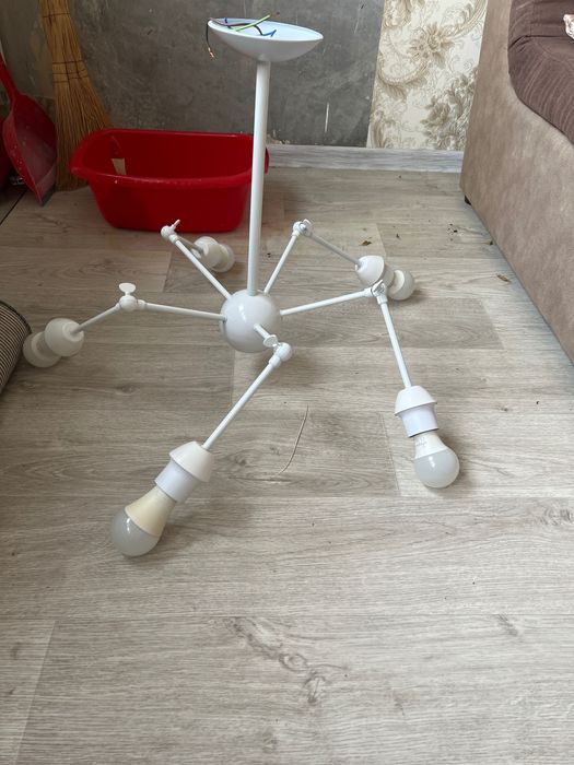 люстра в стиле лофт