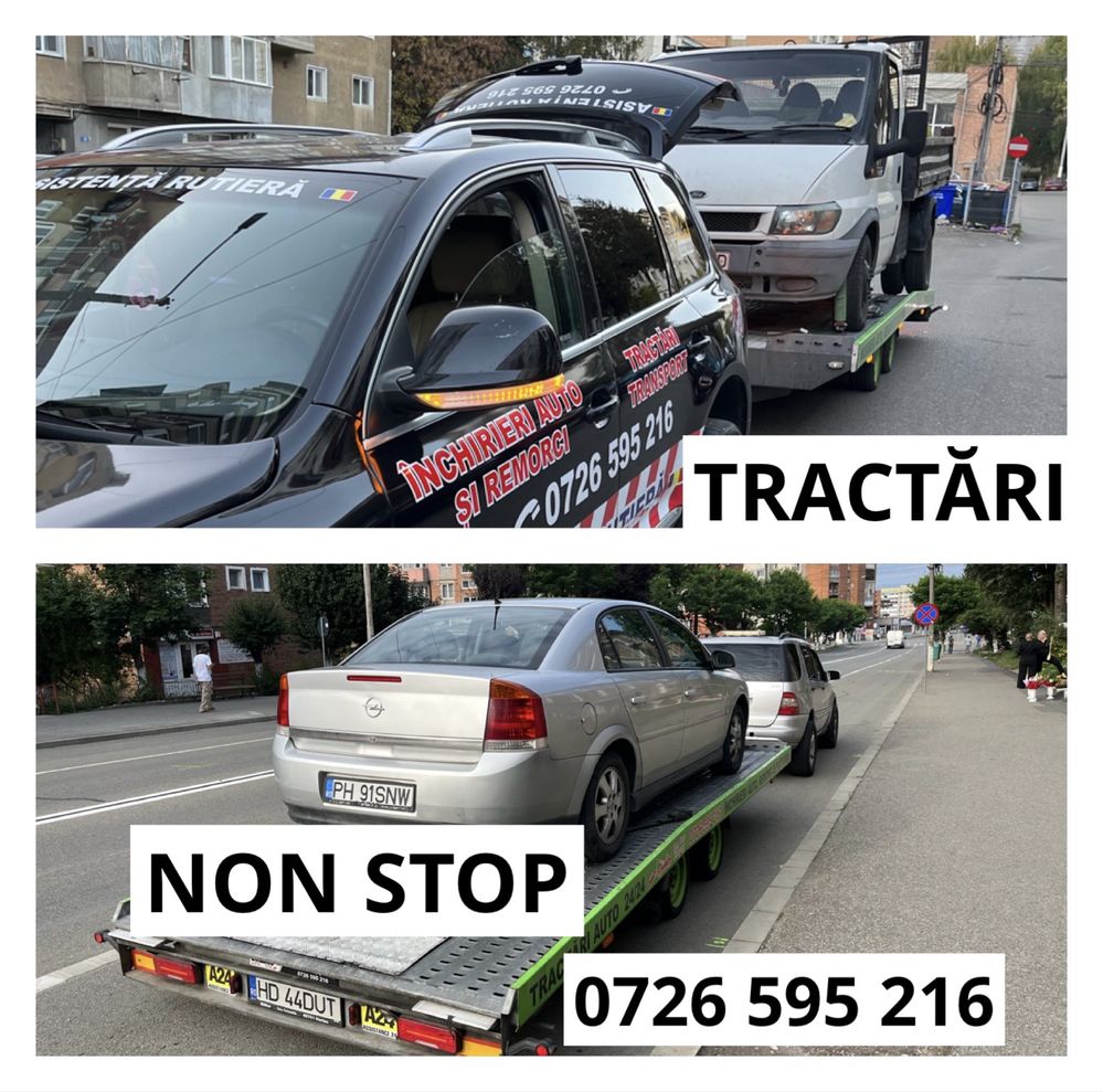 Tractări auto NON STOP Stațiunea Straja remorcare pana de curent