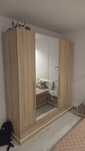 Mobilă dormitor pat+dressing+2 noptiere+comodă