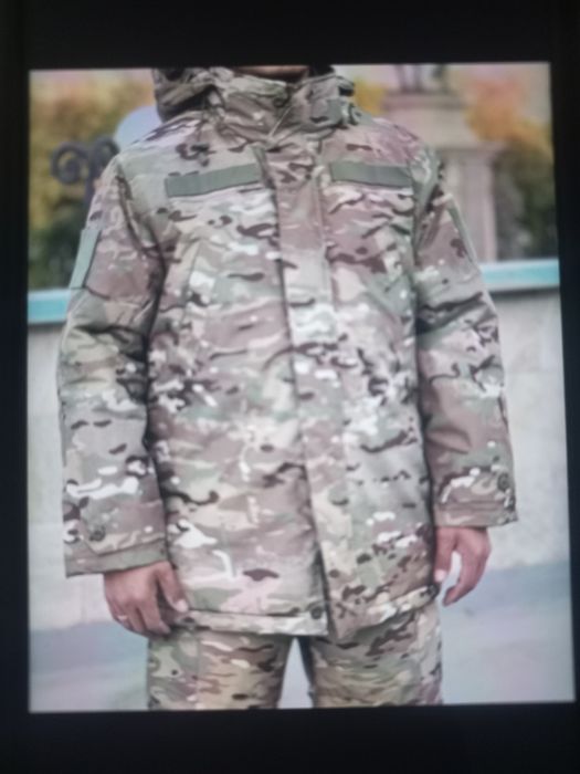 Продам зимний мужской мультикан военный