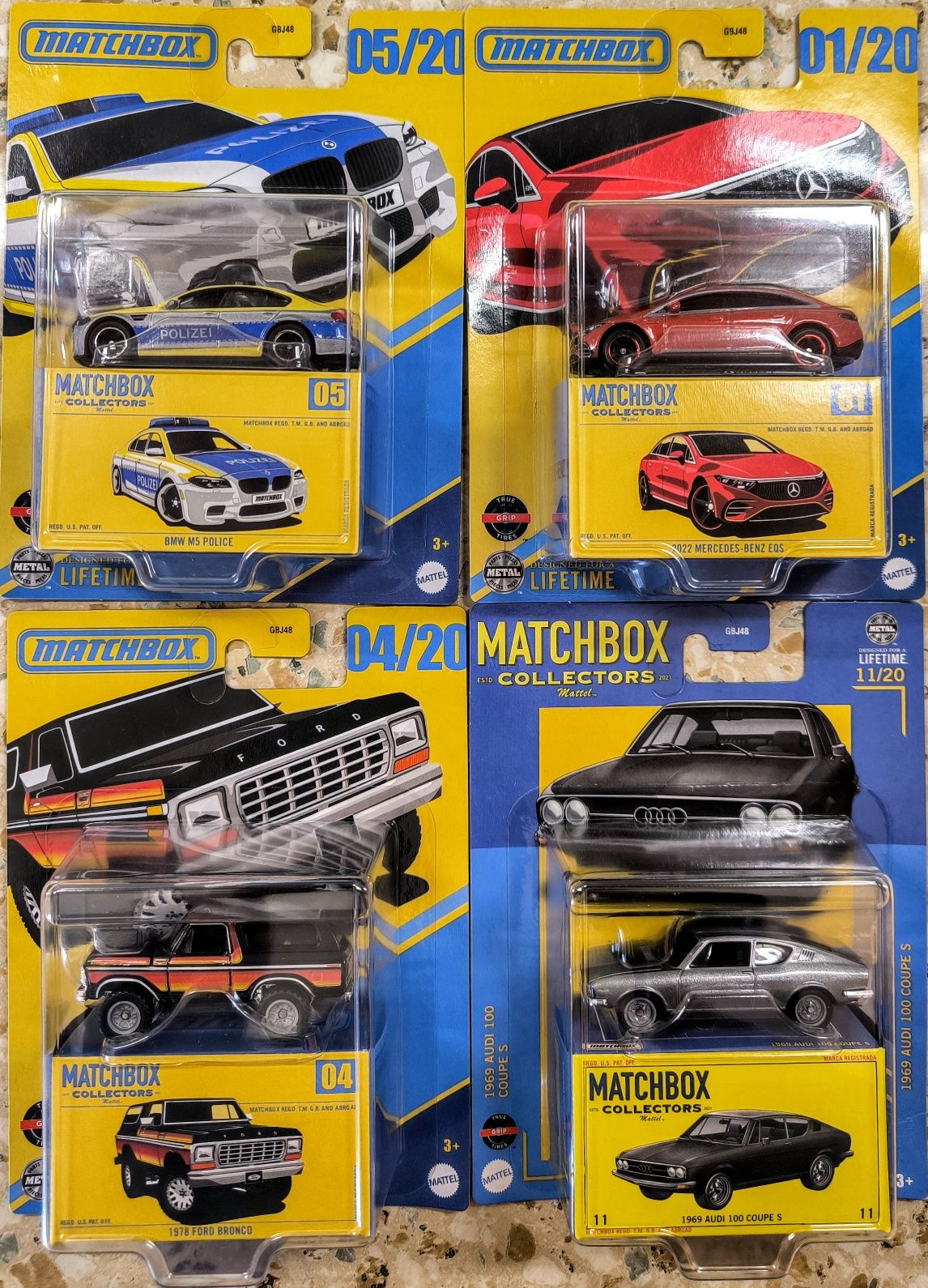 Колички Matchbox Collectors