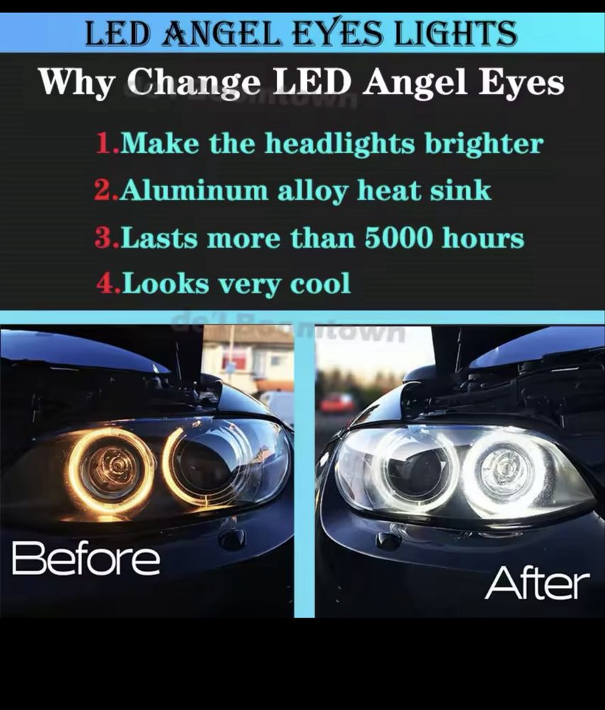 Angel eyes BMW e60,e70,e90 и други модели