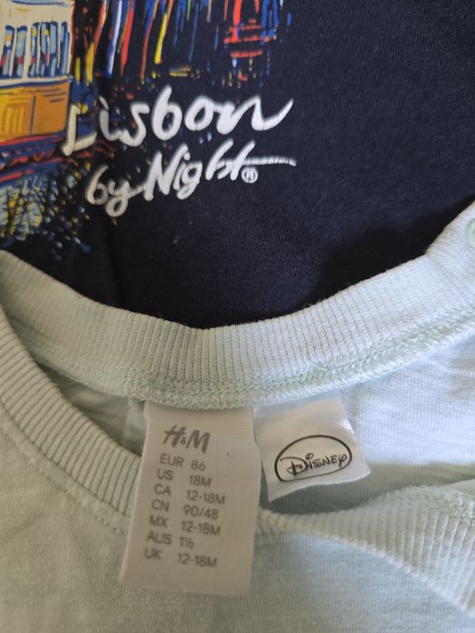 Lot tricouri Zara/H&M/Reserved 86-98 cm