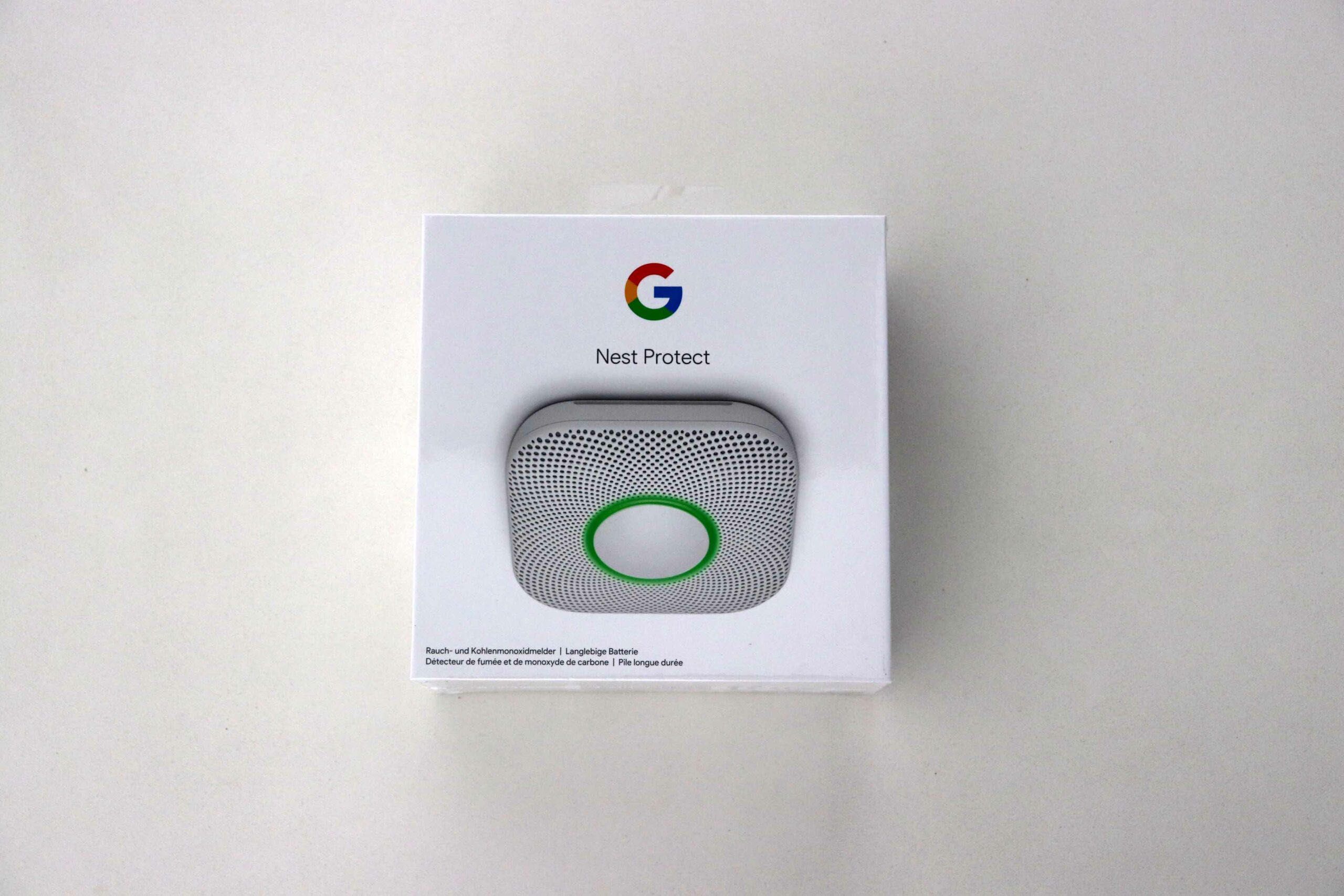 Senzor de CO & Fum Nest Protect, Google Nest, Wi-Fi, Alb,sigilat