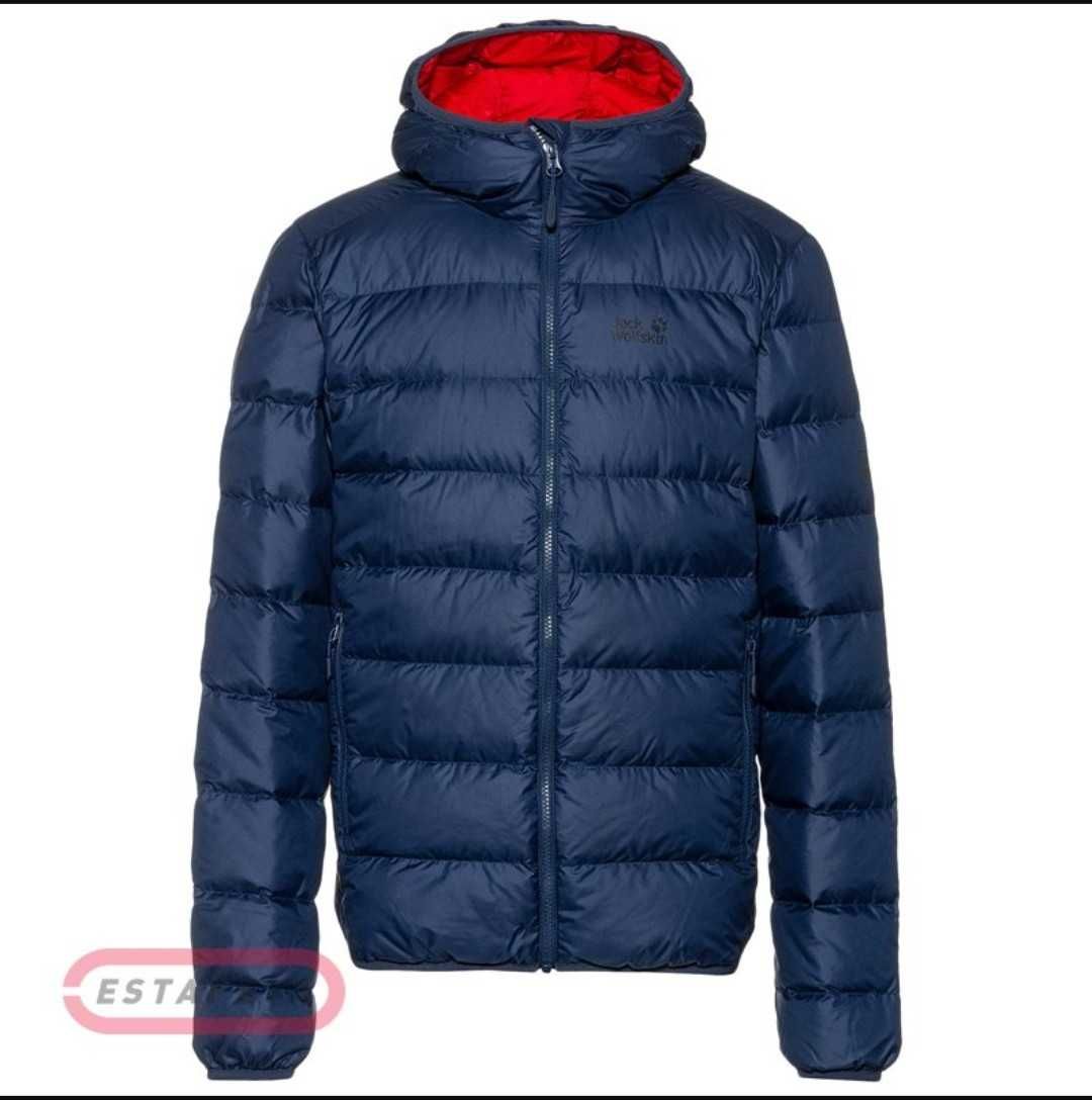 Ново мъжко яке Jack Wolfskin, естествен пух, XL