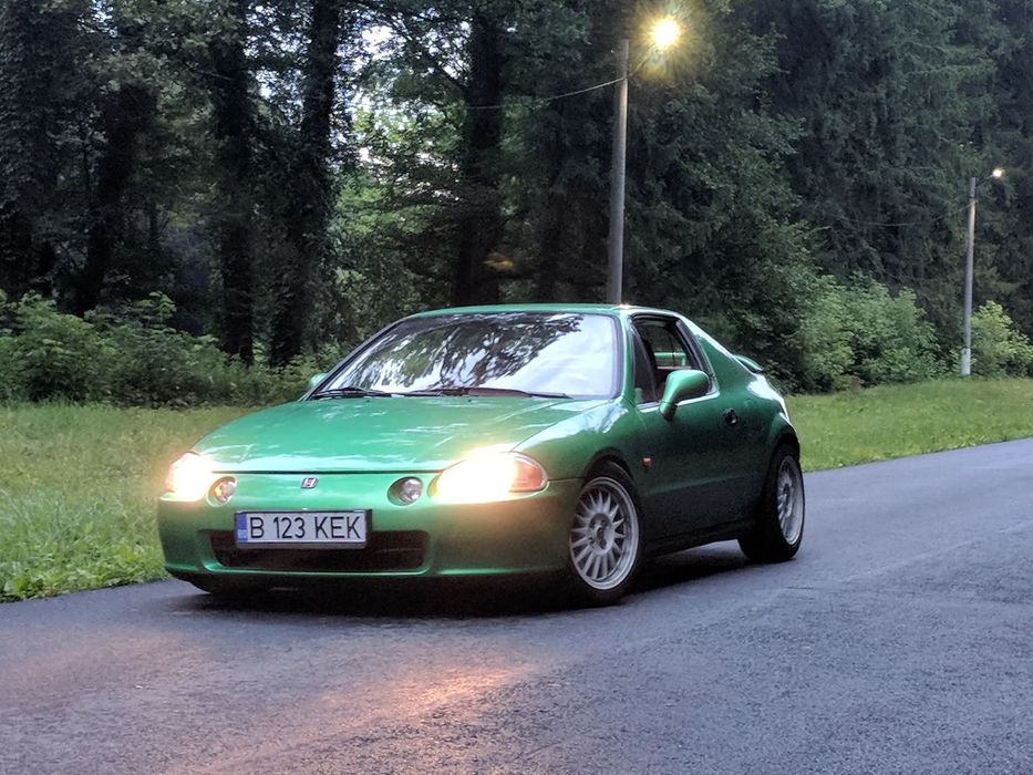 Honda CRX Honda CRX DelSol VTI 160cp samba green