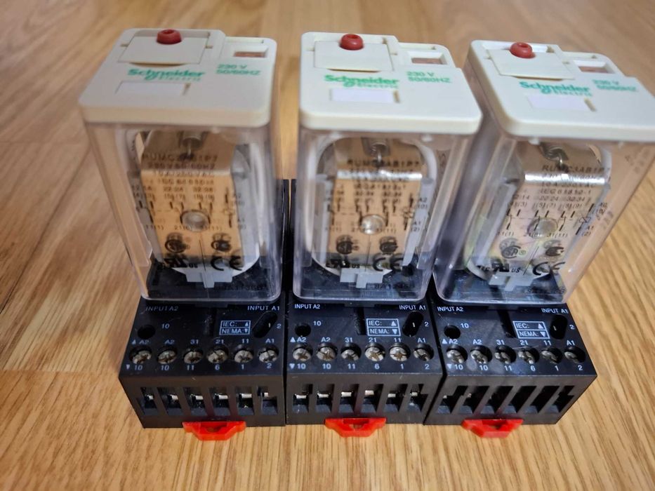 Releu 230VAC, 3PDT, 10A, RUMC3AB1P7, Schneider Electric