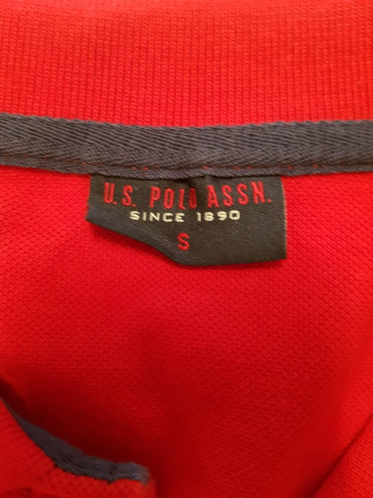 Tricou barbati US Polo Assn USPA marimea S roșu