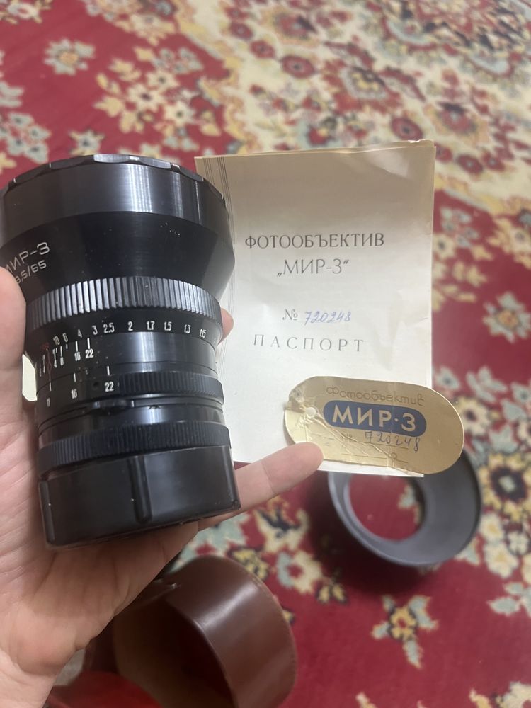 Киев Мир -3 фотообьектив