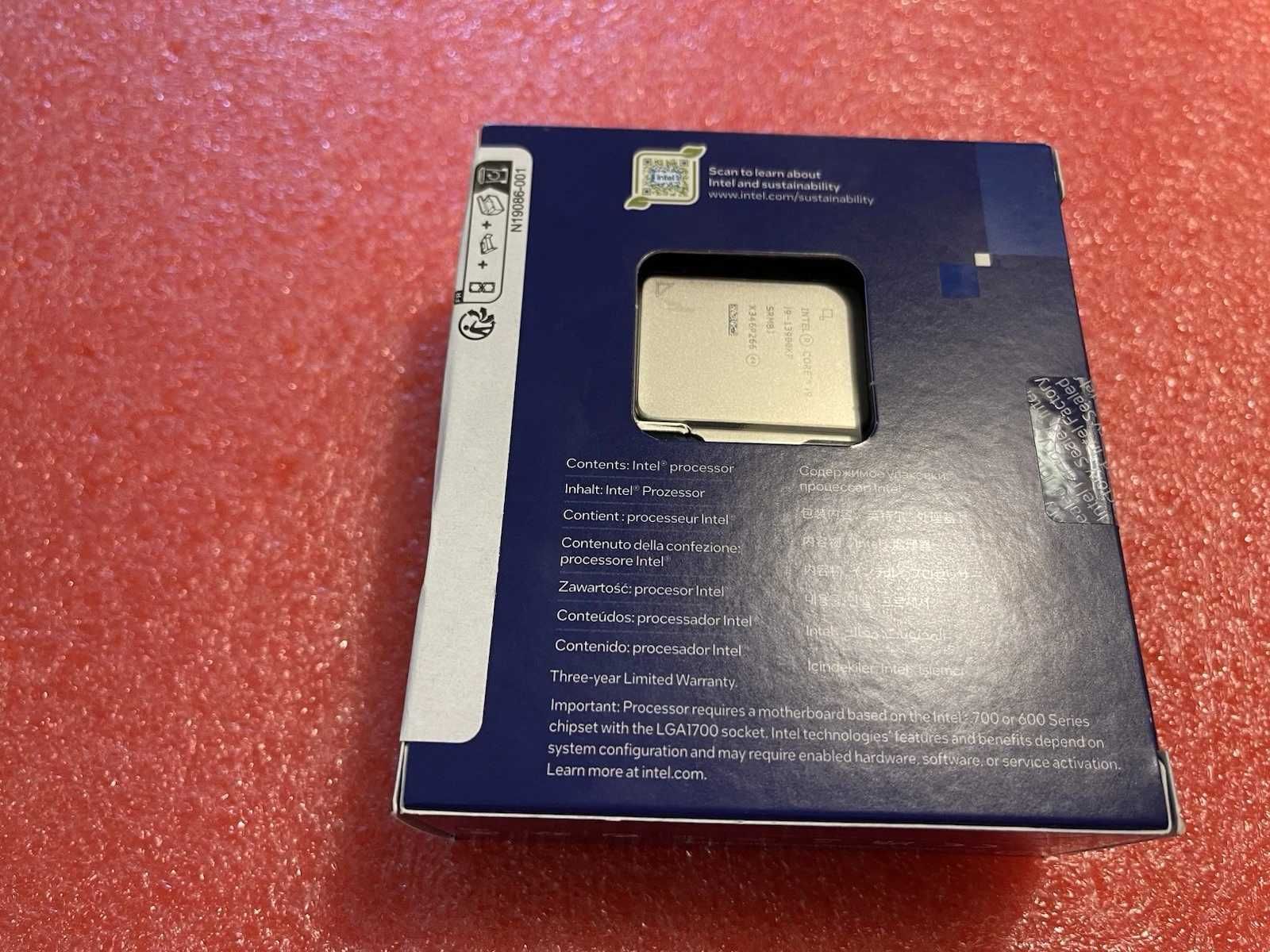 Процесор Intel Raptor Lake i9-13900KF 24 Cores (Up to 5.8GHz)