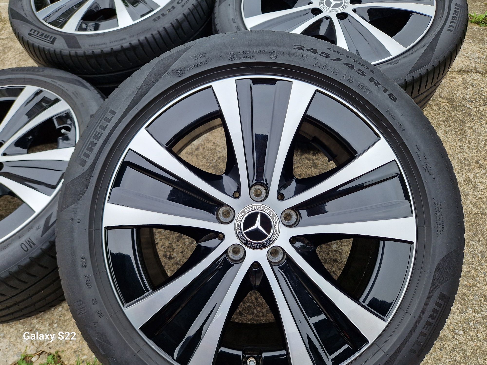 Jante bi.colore Mercedes E-Class Amg anvelope 245 45 18/275 40 18