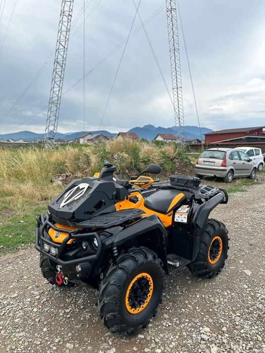 Can am Outlander Max 1000cm// import Finlanda L7E/5000 km/variante atv
