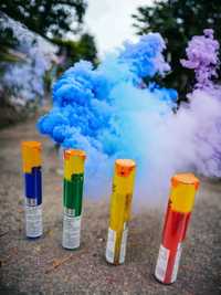 Fumigene multicolore - fitil - 60 secunde