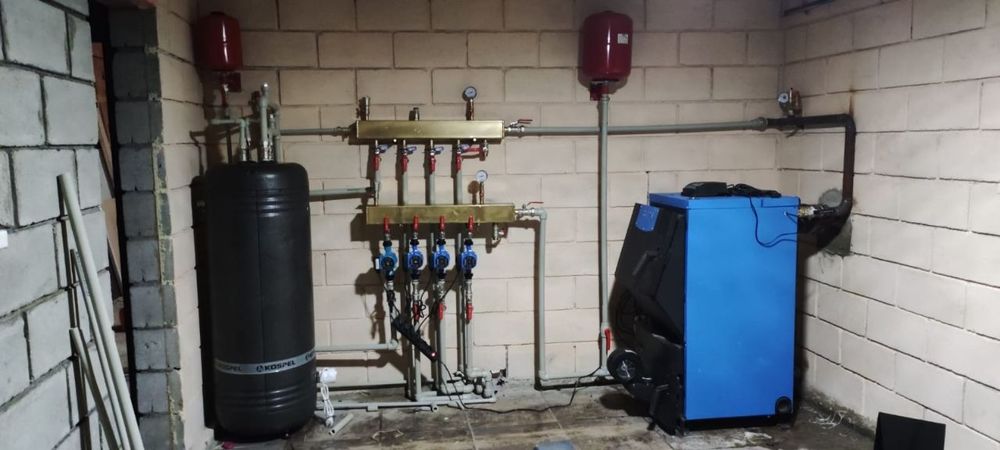 Монтаж отопления под ключ.