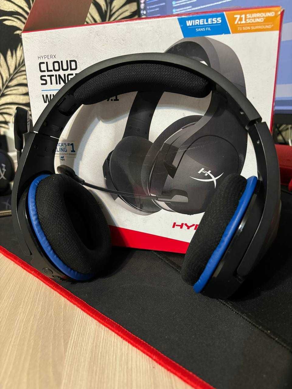 Игровая гарнитура/наушники беспроводная HyperX Cloud Stinger Core +7.1