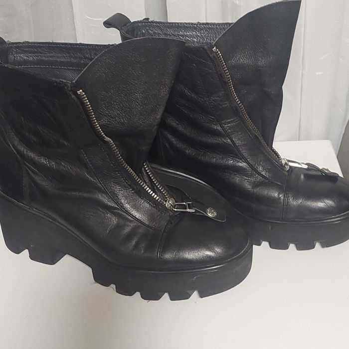 Дамски боти естествена кожа