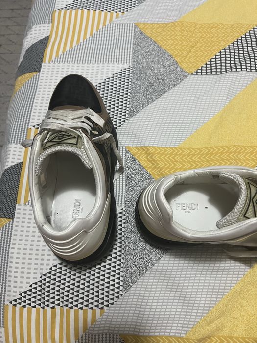 Adidasi Fendi Flow Piele