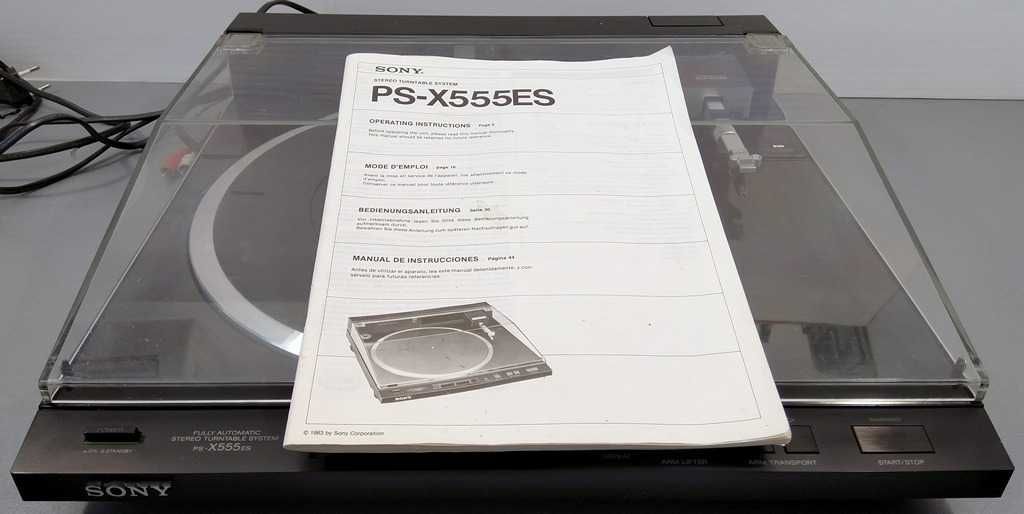 Продавам автоматичен грамофон Sony PS-X555ES N1