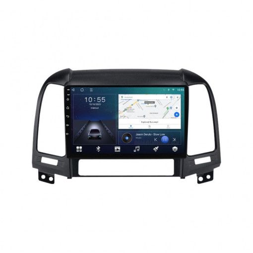 Navigație dedicată cu Android Hyundai Santa Fe II 2006-2012