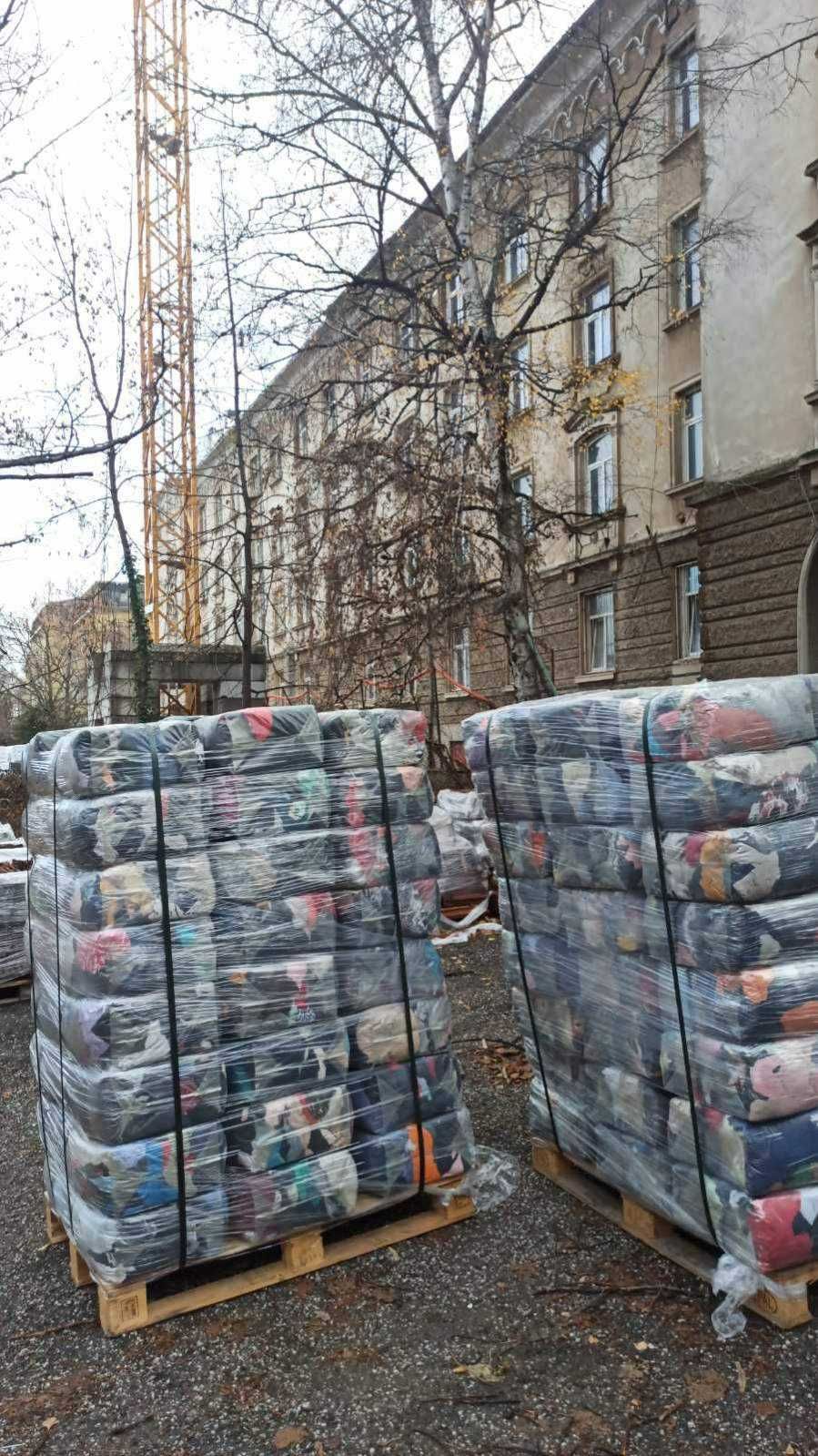 Парцали за почистване , Дрехи втора употреба
