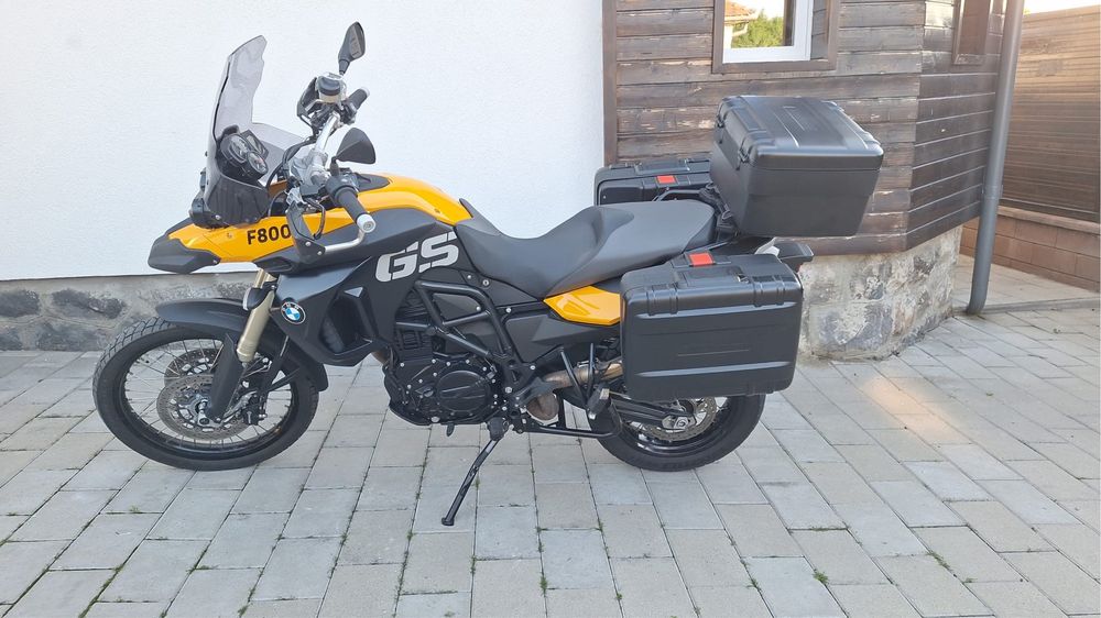 BMW F 800 GS LED ABS Alarma, Full Case, impecabil