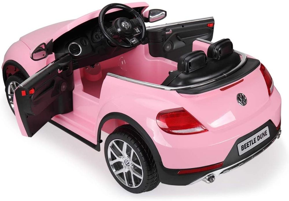 Masinuta electrica Kinderauto VW Beetle Dune Cabrio STANDARD #Roz