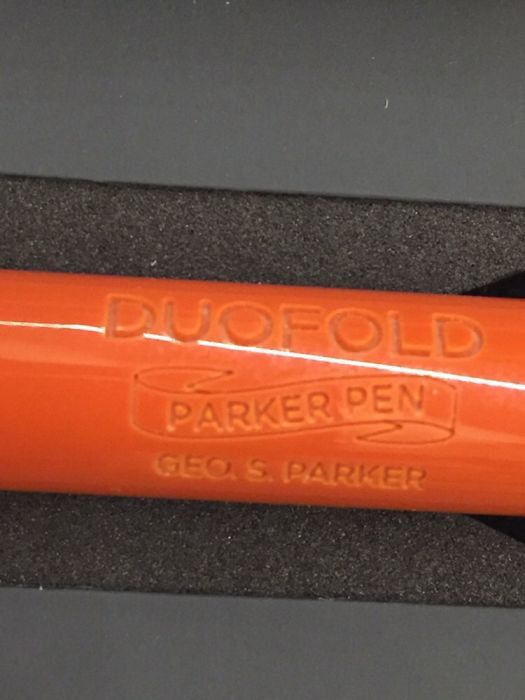 Pix Parker Duofold Big Red GT placat cu aur de 23k !