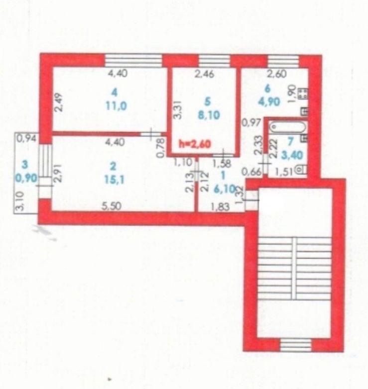 Продаеться 3 ком квартира