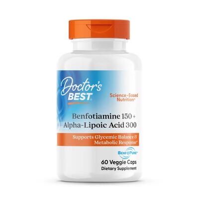 Альфа-липоевая кислота 600мг 60 капсул  Doctor's Best из Америки