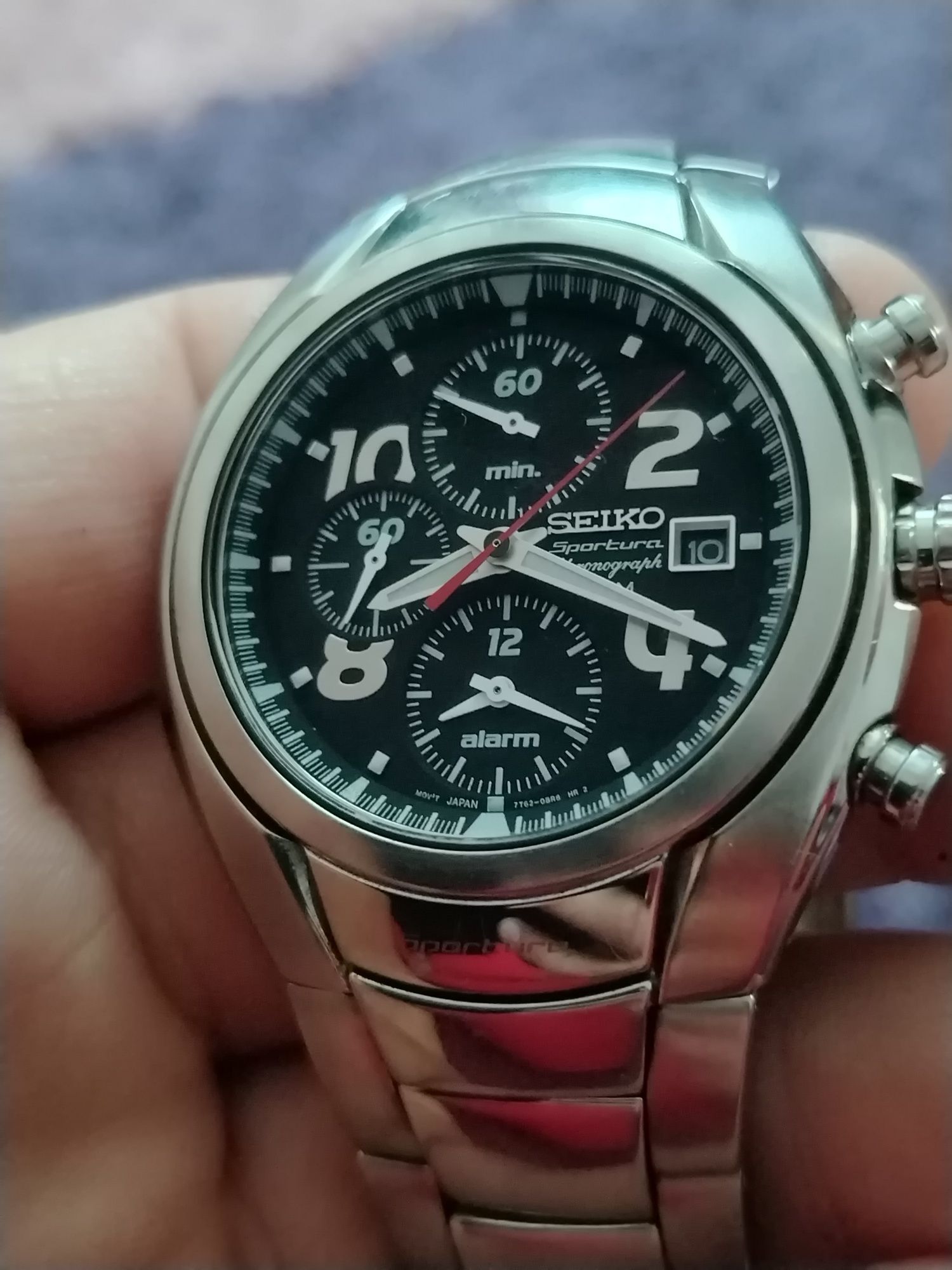 Seiko Sportura Chronograph Alarm