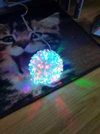 Glob multicolor LED - la priza 220v -discoteca,Craciun