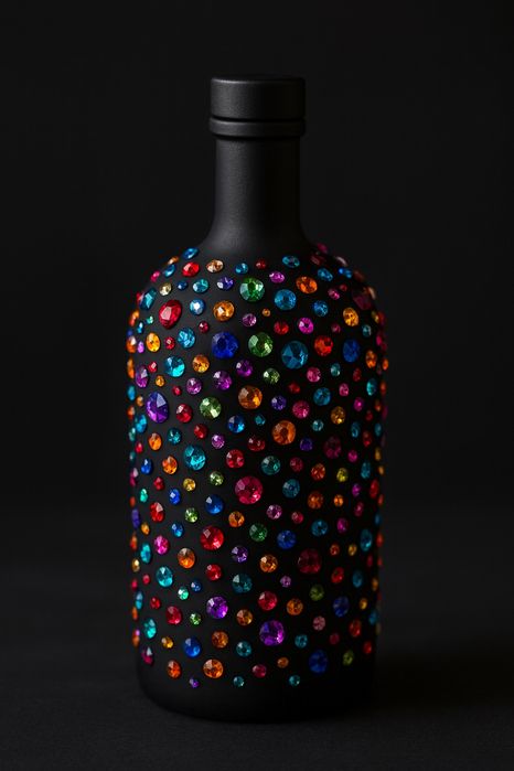 Sticla cu diamnate acrilice