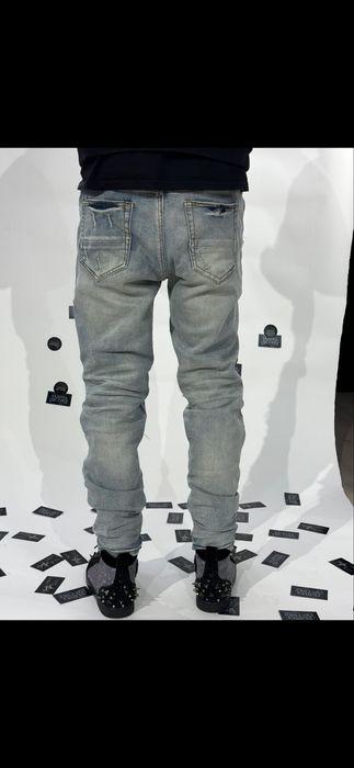 Blugi Slim Fit Albastrii Noi