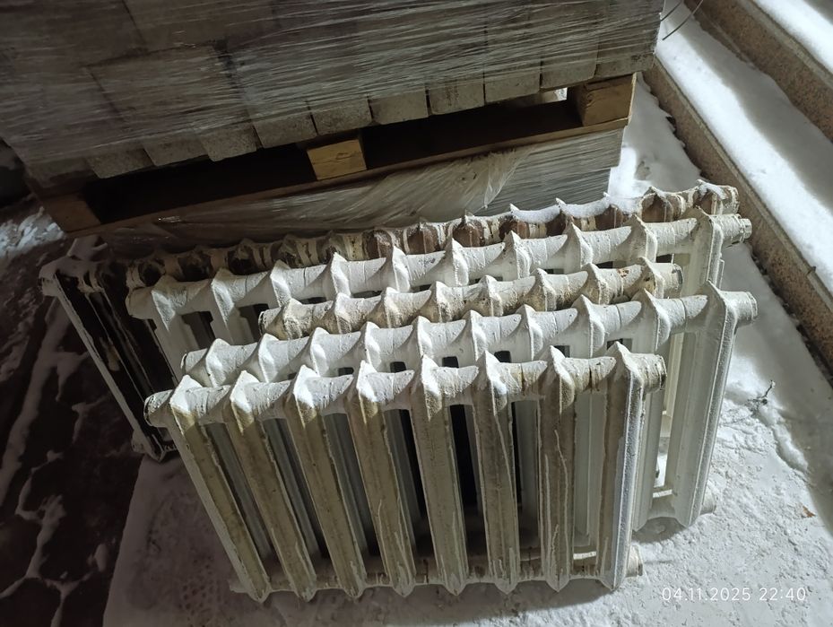 Радиатор чугун рабочий состояние