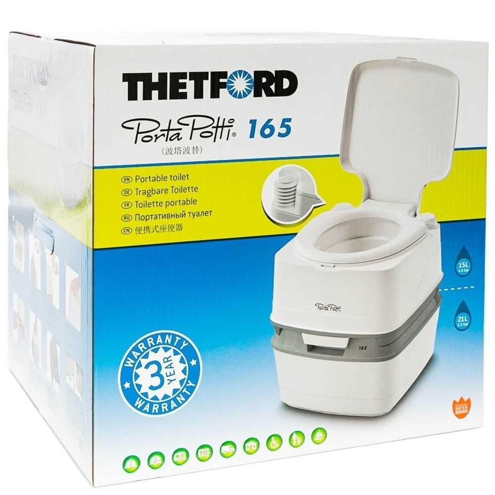 Преносима химическа тоалетна Thetford Porta Potti 165 + Препарати