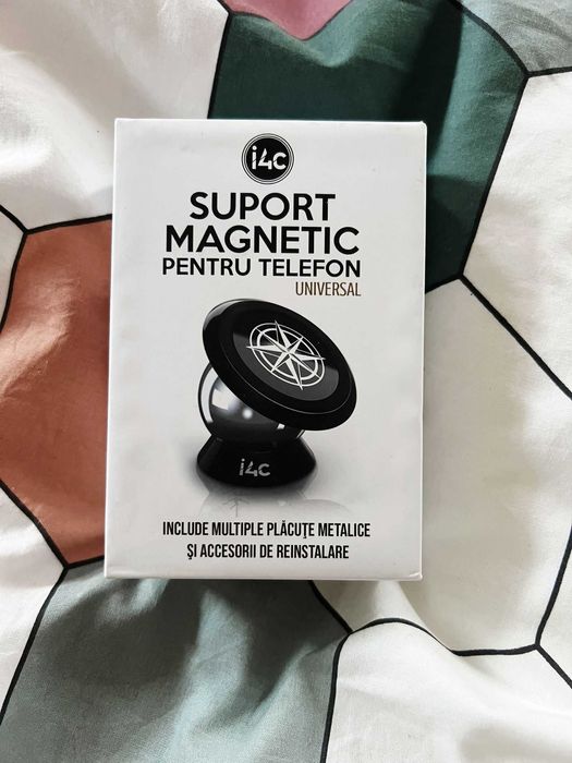 Suport Magnetic Auto/Birou i4C Universal - Unghi Reglabil