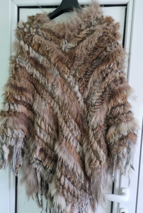 Дамско наметало от естествен косъм