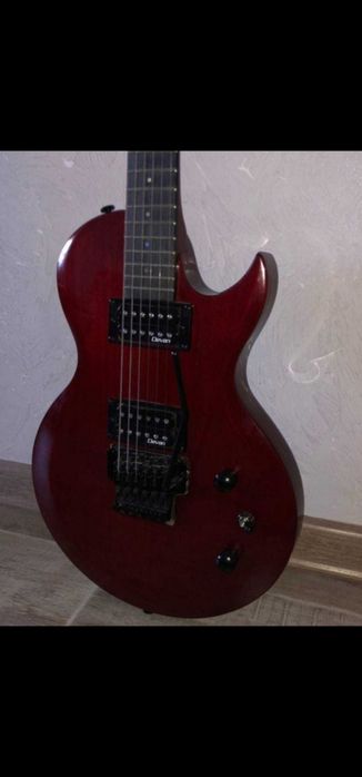 Эл гитара Clevan Floyd rose металл, блюз, огонь! . .