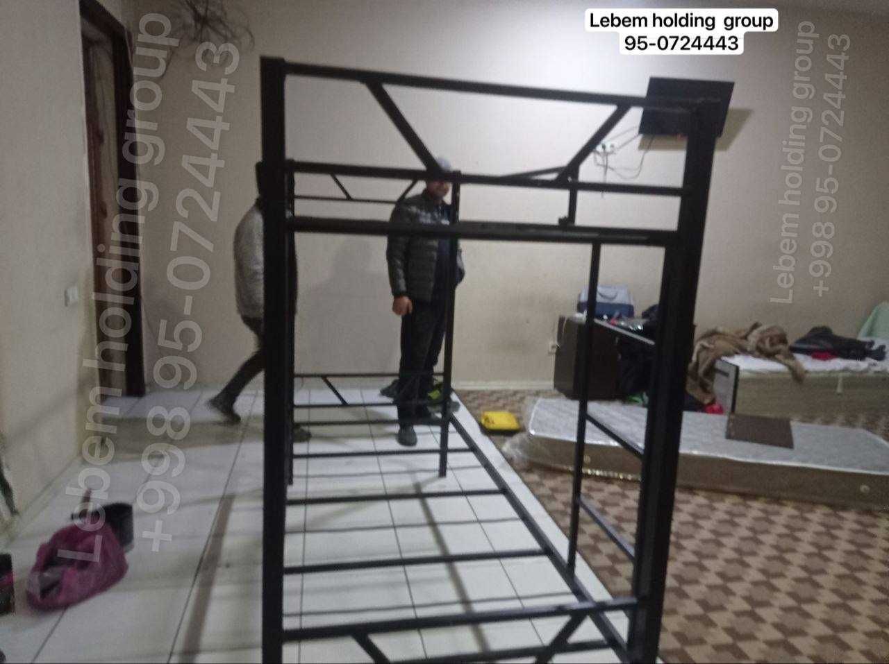 temir krovat ikki qavatli ikki etajli krovatlar двухяърусное  кровать