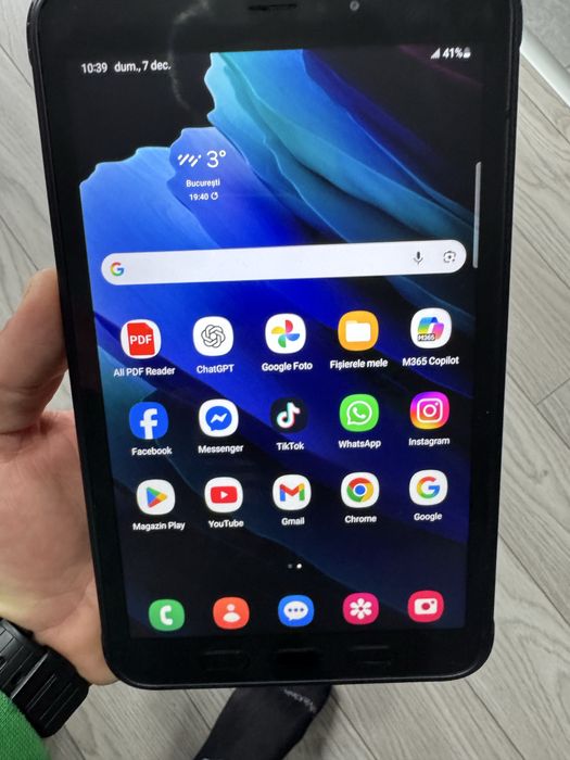 Tableta Samsung galaxy active 3 cu cartela