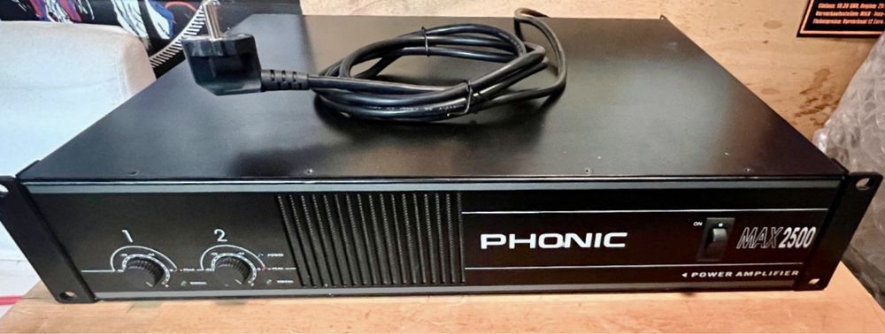 Phonic max2500, amplificator (nu dynacord, crown, camco etc)