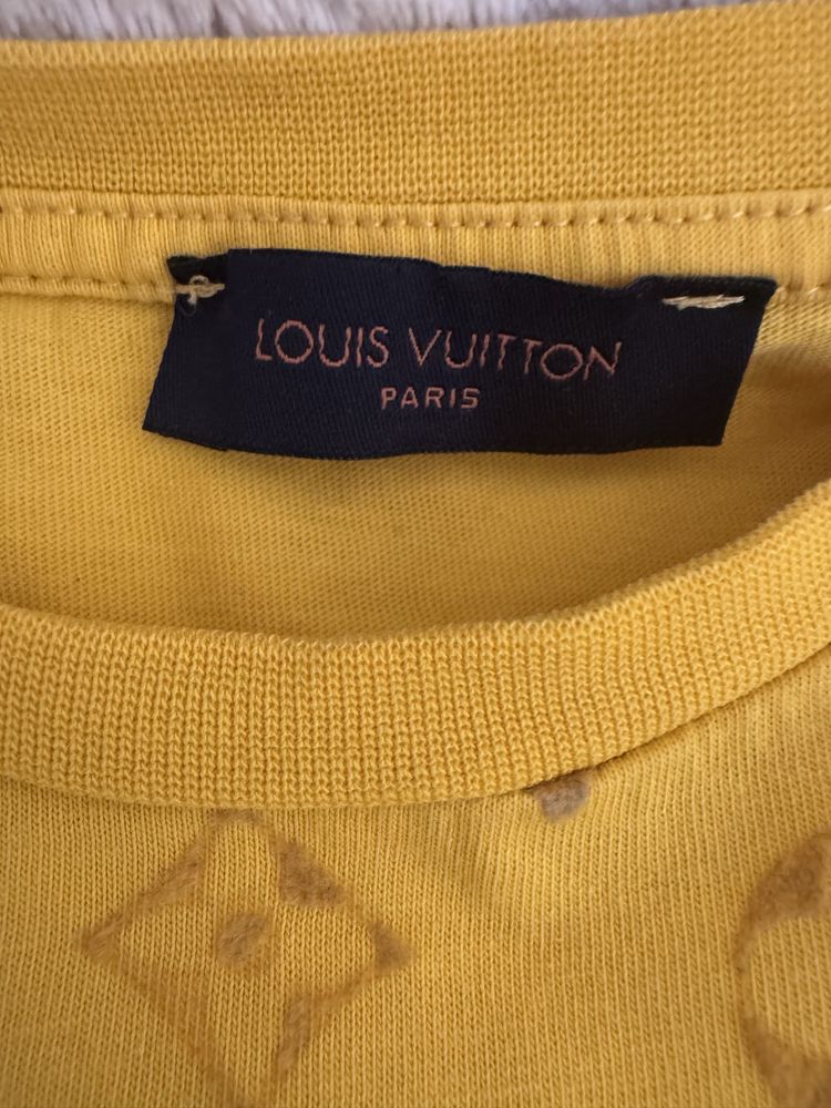 Tricou Lv Galben