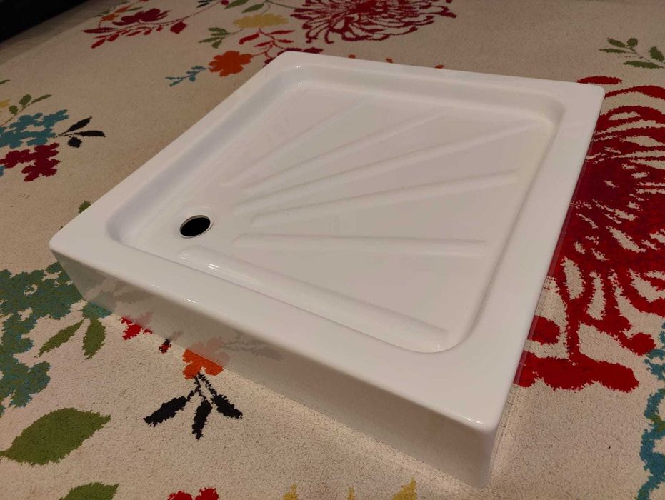 Cadita de dus patrata Italbox, 70x70 cm, Acril