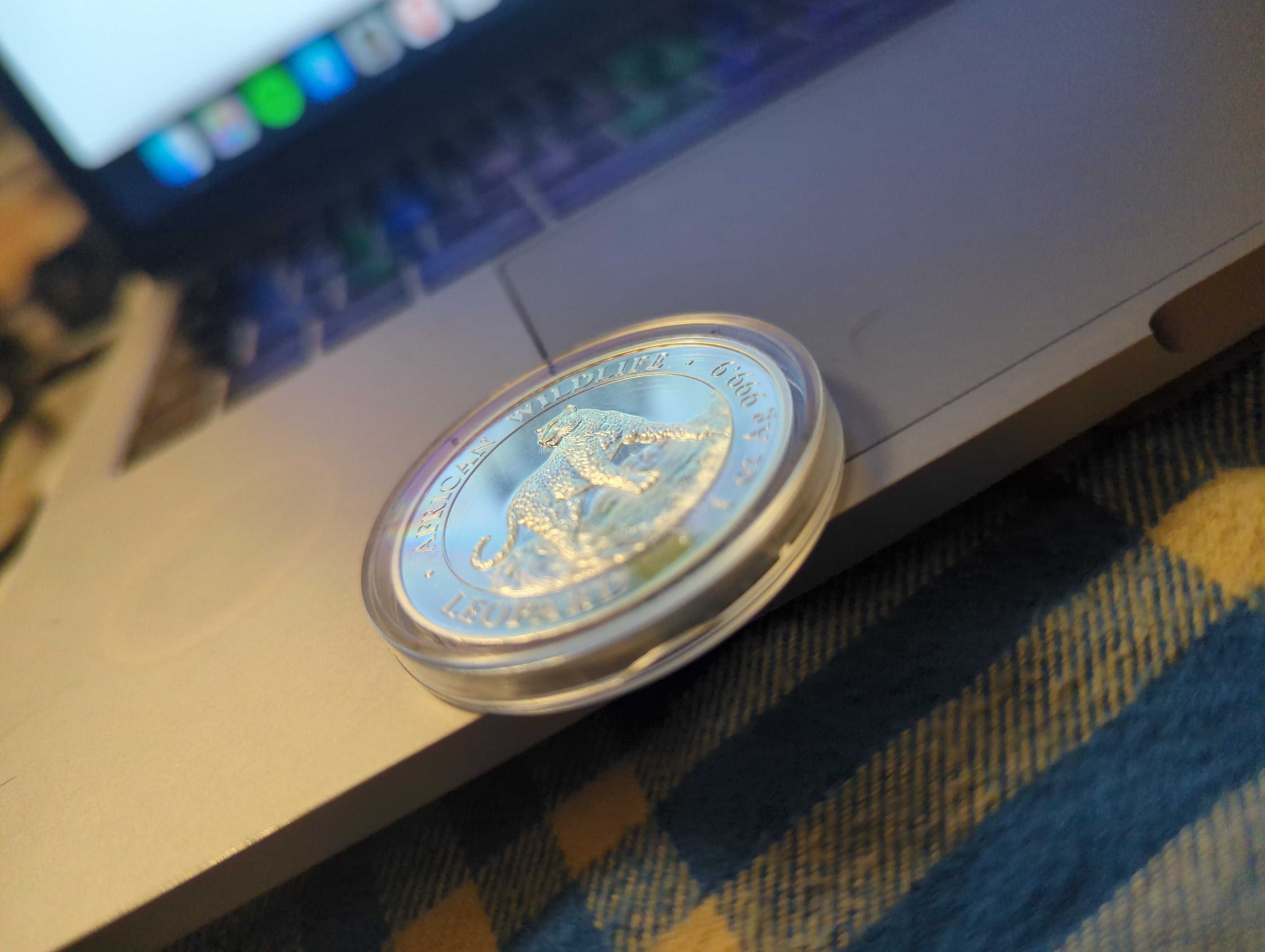 Сребърна Монета Леопард 1oz 2022