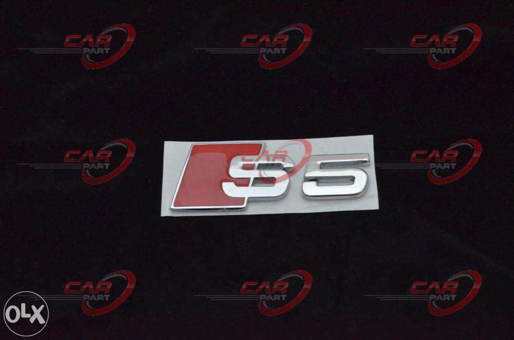 Emblema Audi S5 s-line spate