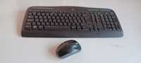 Tastatura si mouse wireless logitech