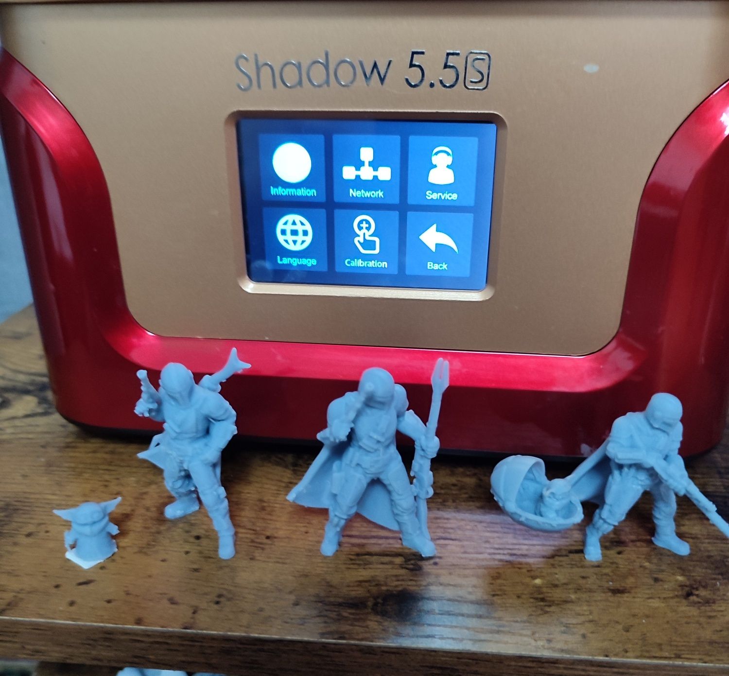 Imprimanta 3d Shadow 5.5S SLA